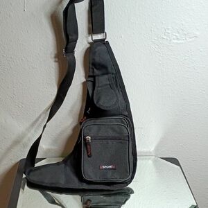 Sport Charcoal Men's Belt Bag